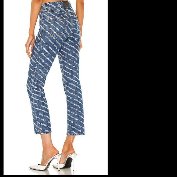 ALEXANDER WANG - Logo'd Jeans - Picture 12 of 16